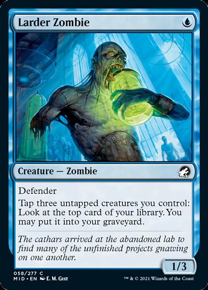 Larder Zombie [Innistrad: Midnight Hunt] | Pegasus Games WI