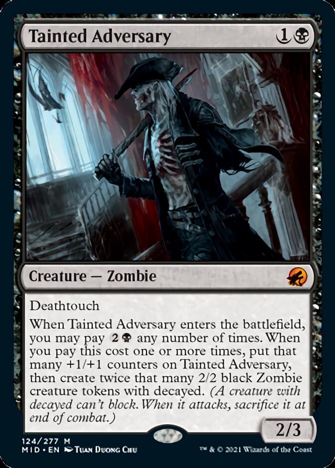 Tainted Adversary [Innistrad: Midnight Hunt] | Pegasus Games WI