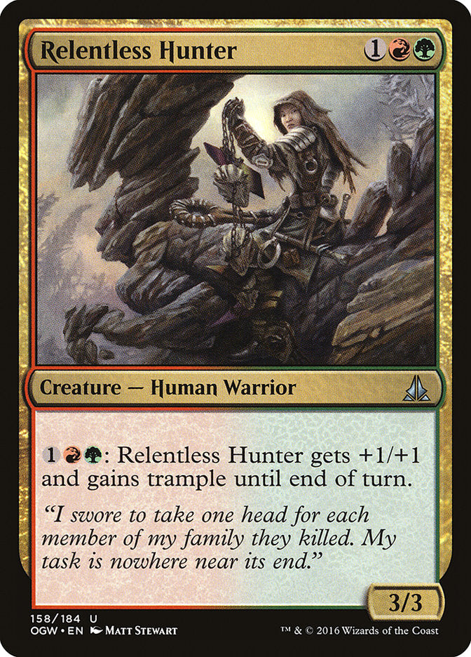 Relentless Hunter [Oath of the Gatewatch] | Pegasus Games WI