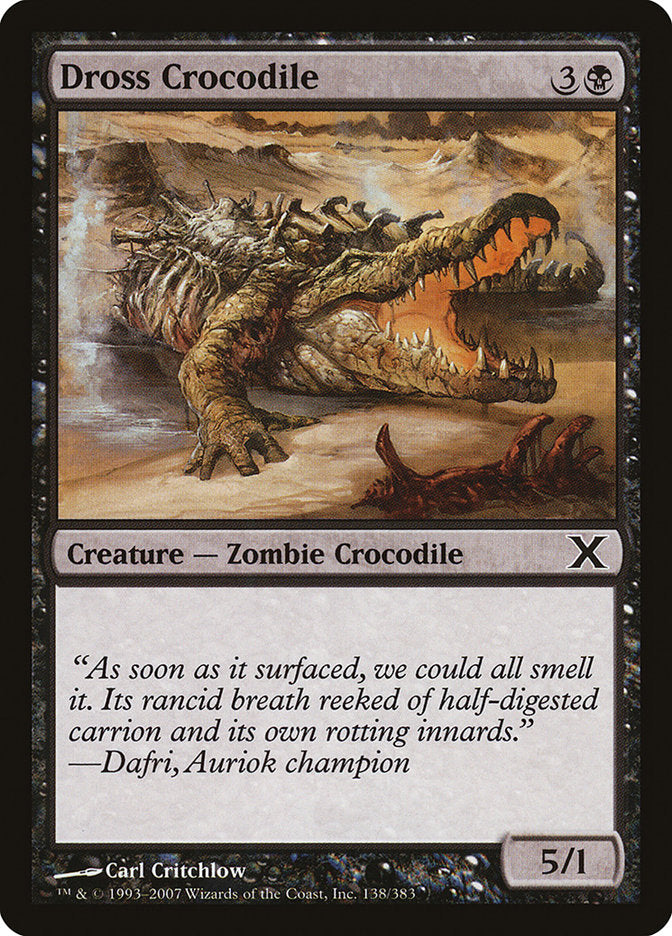 Dross Crocodile [Tenth Edition] | Pegasus Games WI