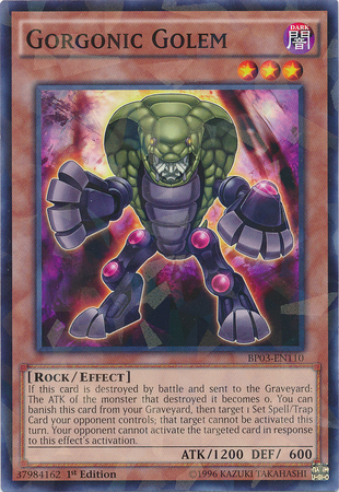 Gorgonic Golem (Shatterfoil) [BP03-EN110] Common | Pegasus Games WI