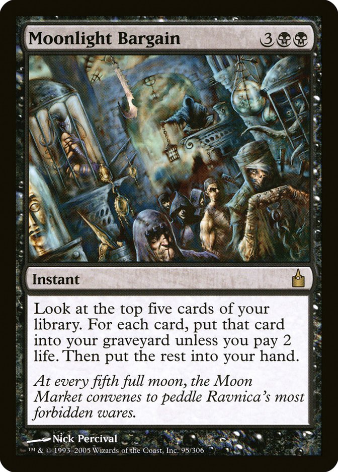 Moonlight Bargain [Ravnica: City of Guilds] | Pegasus Games WI