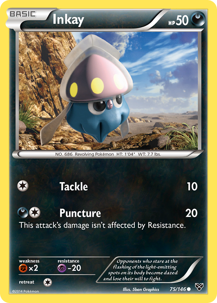 Inkay (75/146) [XY: Base Set] | Pegasus Games WI