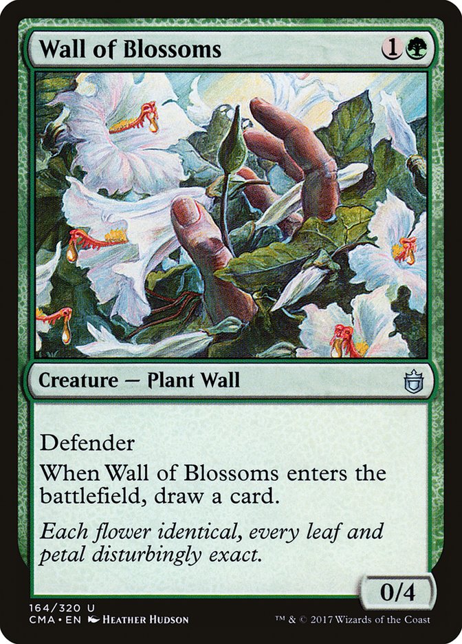 Wall of Blossoms [Commander Anthology] | Pegasus Games WI
