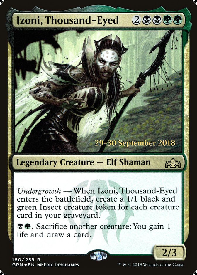 Izoni, Thousand-Eyed [Guilds of Ravnica Prerelease Promos] | Pegasus Games WI