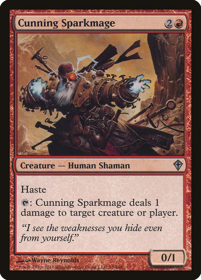 Cunning Sparkmage [Worldwake] | Pegasus Games WI