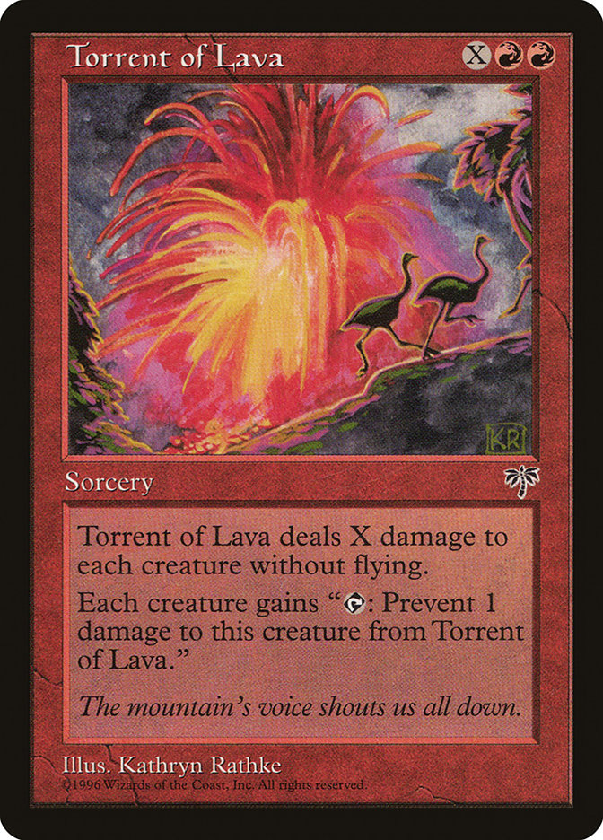 Torrent of Lava [Mirage] | Pegasus Games WI