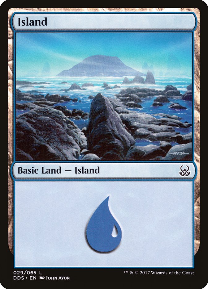 Island (29) [Duel Decks: Mind vs. Might] | Pegasus Games WI