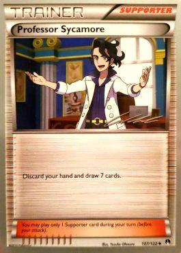 Professor Sycamore (107/122) (Ninja Blitz - Cody Walinski) [World Championships 2016] | Pegasus Games WI