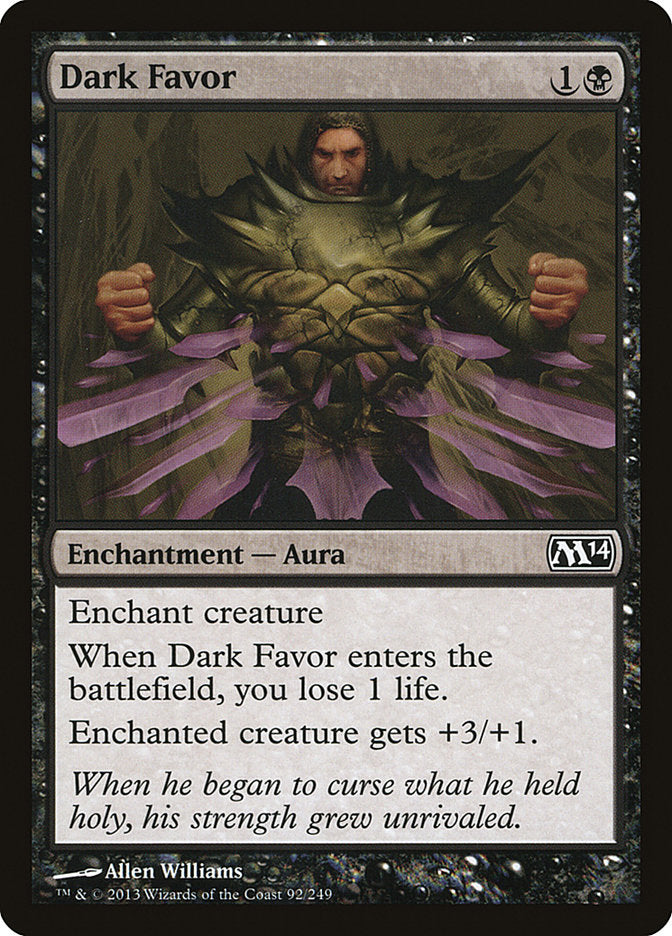 Dark Favor [Magic 2014] | Pegasus Games WI