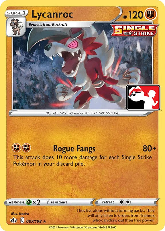 Lycanroc (087/198) [Prize Pack Series One] | Pegasus Games WI