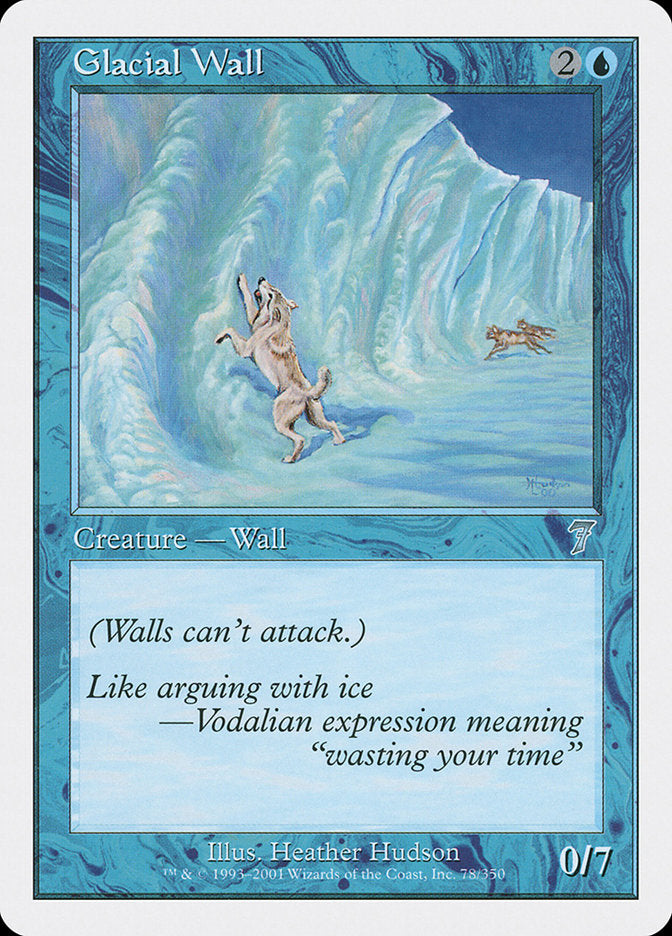 Glacial Wall [Seventh Edition] | Pegasus Games WI