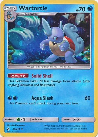 Wartortle (34/214) (Premium Collection Promo) [Sun & Moon: Unbroken Bonds] | Pegasus Games WI