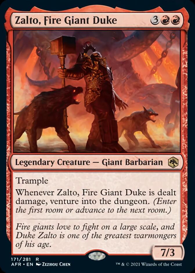 Zalto, Fire Giant Duke [Dungeons & Dragons: Adventures in the Forgotten Realms] | Pegasus Games WI