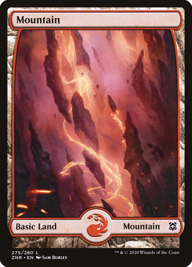 Mountain (275) [Zendikar Rising] | Pegasus Games WI