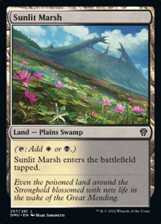 Sunlit Marsh [Dominaria United] | Pegasus Games WI