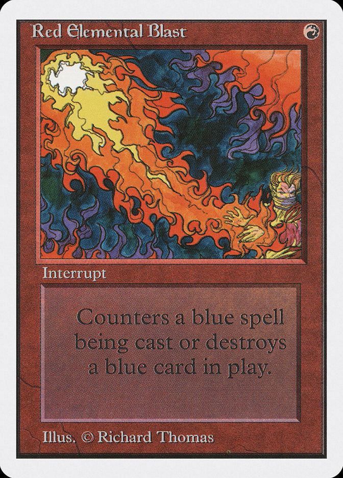 Red Elemental Blast [Unlimited Edition] | Pegasus Games WI