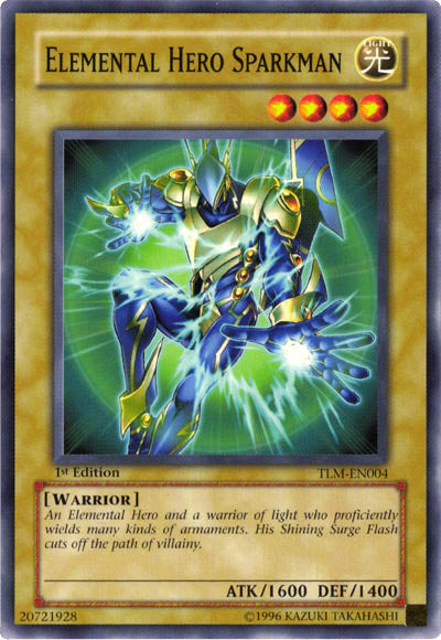Elemental Hero Sparkman [TLM-EN004] Common | Pegasus Games WI