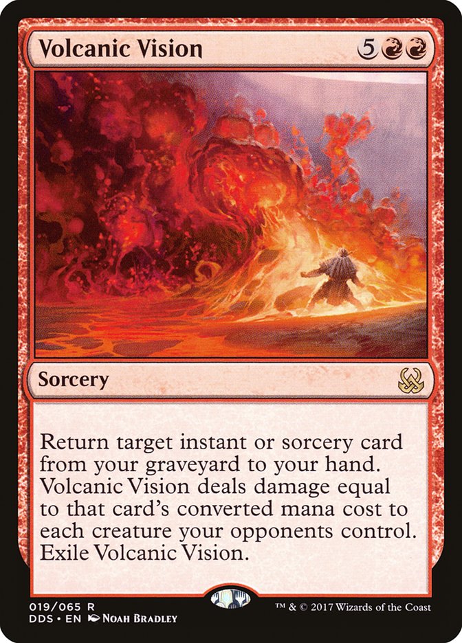 Volcanic Vision [Duel Decks: Mind vs. Might] | Pegasus Games WI