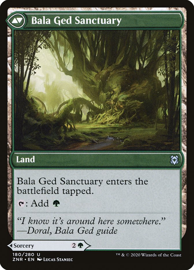 Bala Ged Recovery // Bala Ged Sanctuary [Zendikar Rising] | Pegasus Games WI