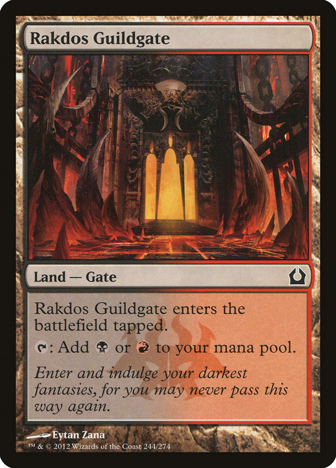 Rakdos Guildgate [Return to Ravnica] | Pegasus Games WI