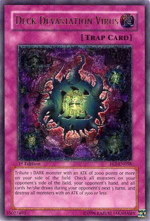 Deck Devastation Virus (UTR) [FET-EN058] Ultimate Rare | Pegasus Games WI