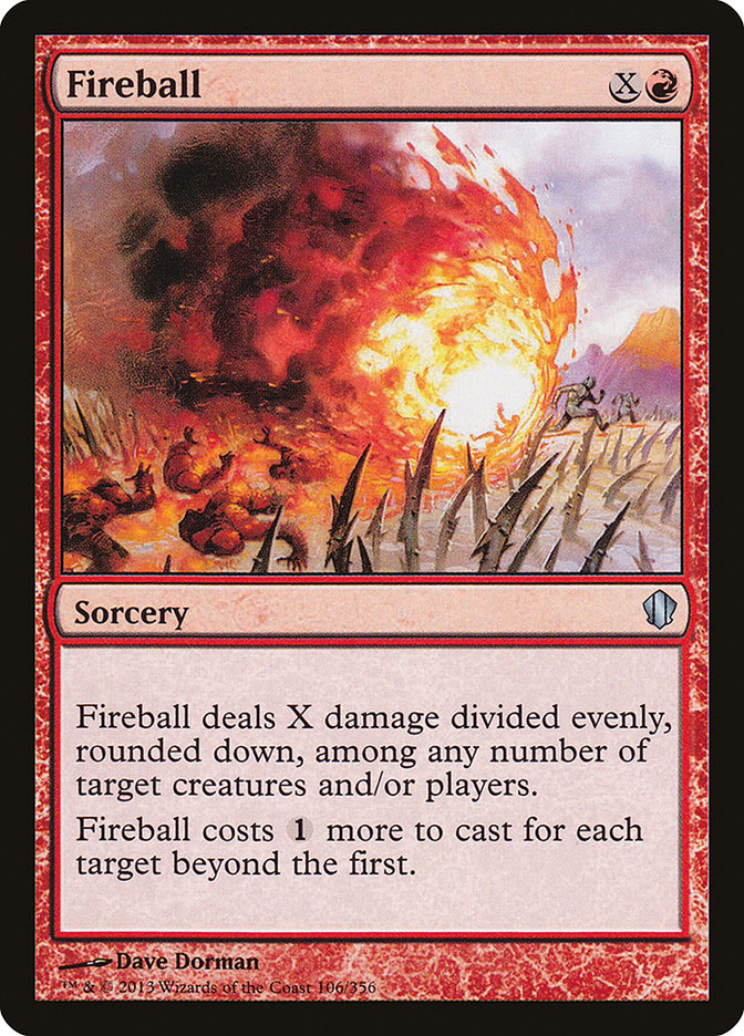 Fireball [Commander 2013] | Pegasus Games WI