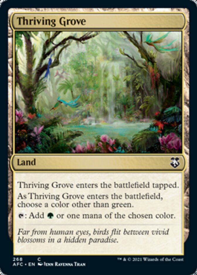 Thriving Grove [Dungeons & Dragons: Adventures in the Forgotten Realms Commander] | Pegasus Games WI
