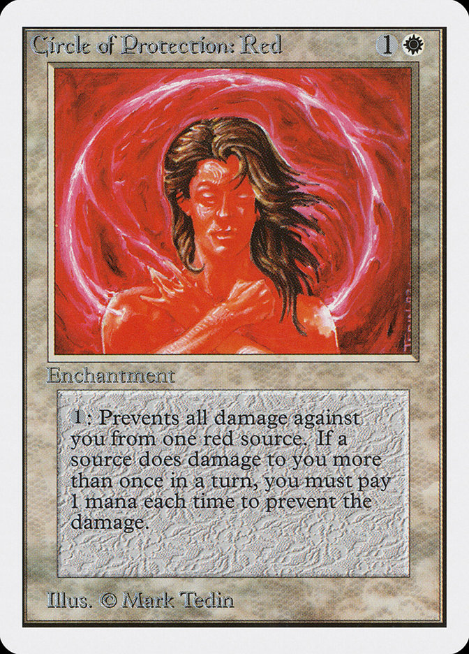 Circle of Protection: Red [Unlimited Edition] | Pegasus Games WI