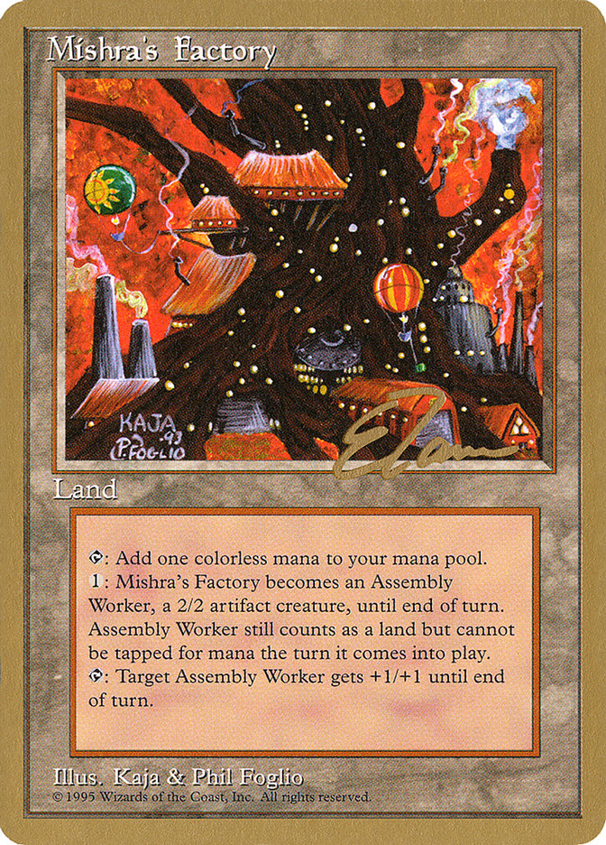 Mishra's Factory (Eric Tam) [Pro Tour Collector Set] | Pegasus Games WI