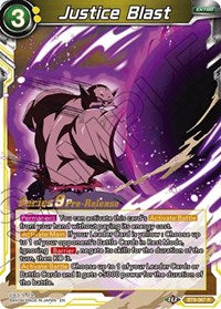 Justice Blast (Universal Onslaught) [BT9-067] | Pegasus Games WI