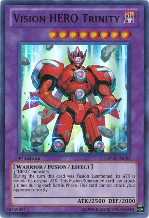 Vision HERO Trinity [GENF-EN091] Super Rare | Pegasus Games WI