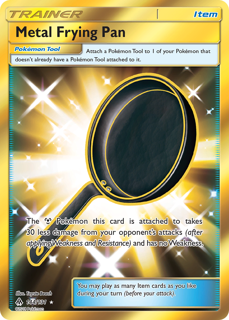 Metal Frying Pan (144/131) [Sun & Moon: Forbidden Light] | Pegasus Games WI