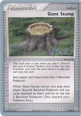 Giant Stump (75/92) (Eeveelutions - Jimmy Ballard) [World Championships 2006] | Pegasus Games WI