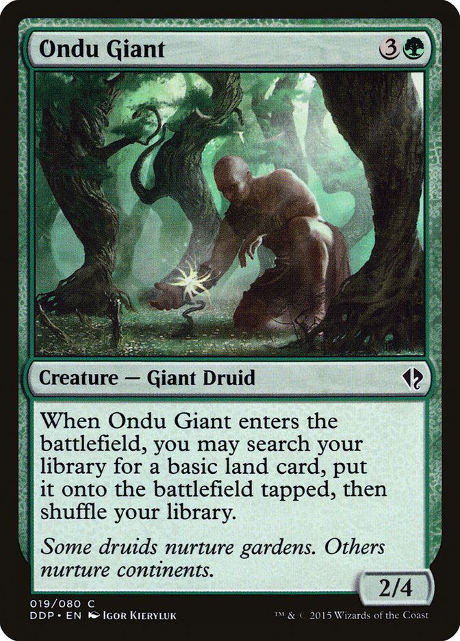 Ondu Giant [Duel Decks: Zendikar vs. Eldrazi] | Pegasus Games WI