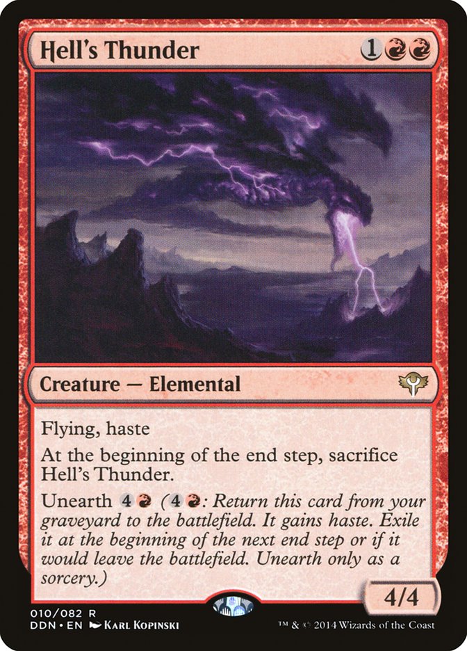 Hell's Thunder [Duel Decks: Speed vs. Cunning] | Pegasus Games WI