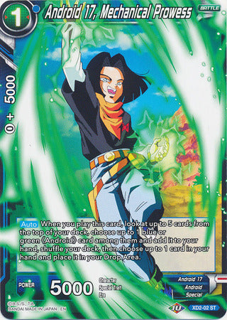 Android 17, Mechanical Prowess [XD2-02] | Pegasus Games WI