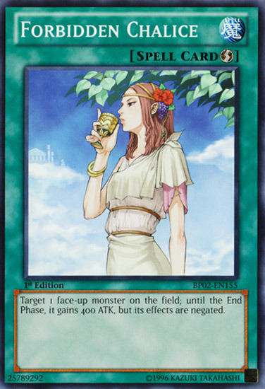 Forbidden Chalice [BP02-EN155] Mosaic Rare | Pegasus Games WI