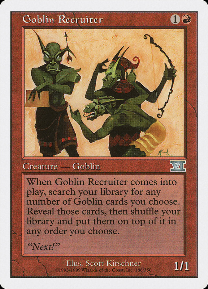 Goblin Recruiter [Classic Sixth Edition] | Pegasus Games WI