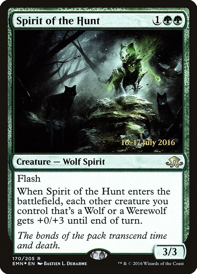 Spirit of the Hunt [Eldritch Moon Prerelease Promos] | Pegasus Games WI