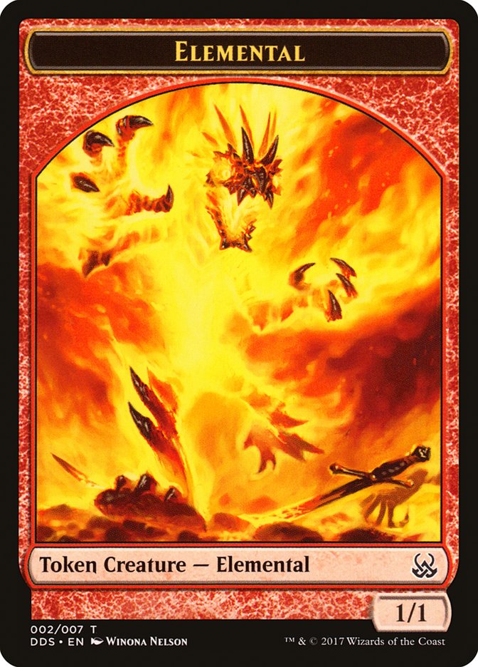 Elemental Token [Duel Decks: Mind vs. Might Tokens] | Pegasus Games WI