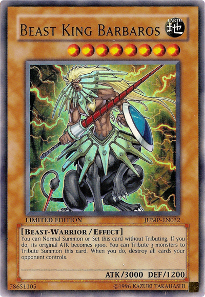 Beast King Barbaros [JUMP-EN032] Ultra Rare | Pegasus Games WI