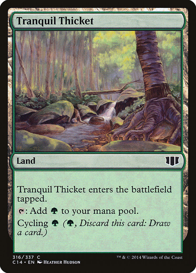 Tranquil Thicket [Commander 2014] | Pegasus Games WI