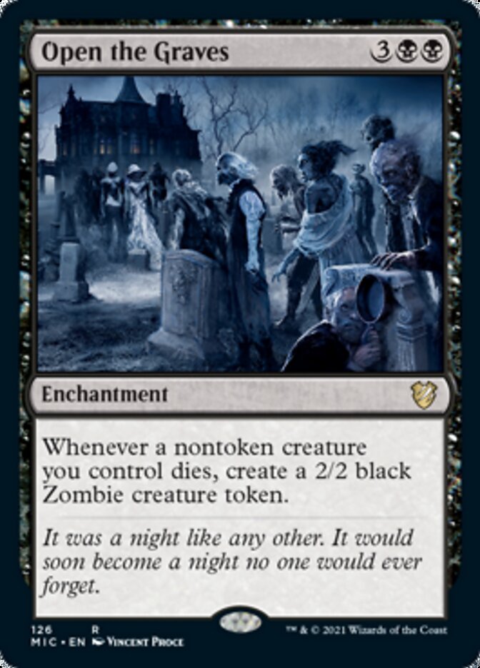 Open the Graves [Innistrad: Midnight Hunt Commander] | Pegasus Games WI