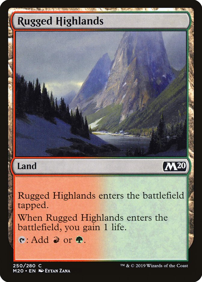 Rugged Highlands [Core Set 2020] | Pegasus Games WI