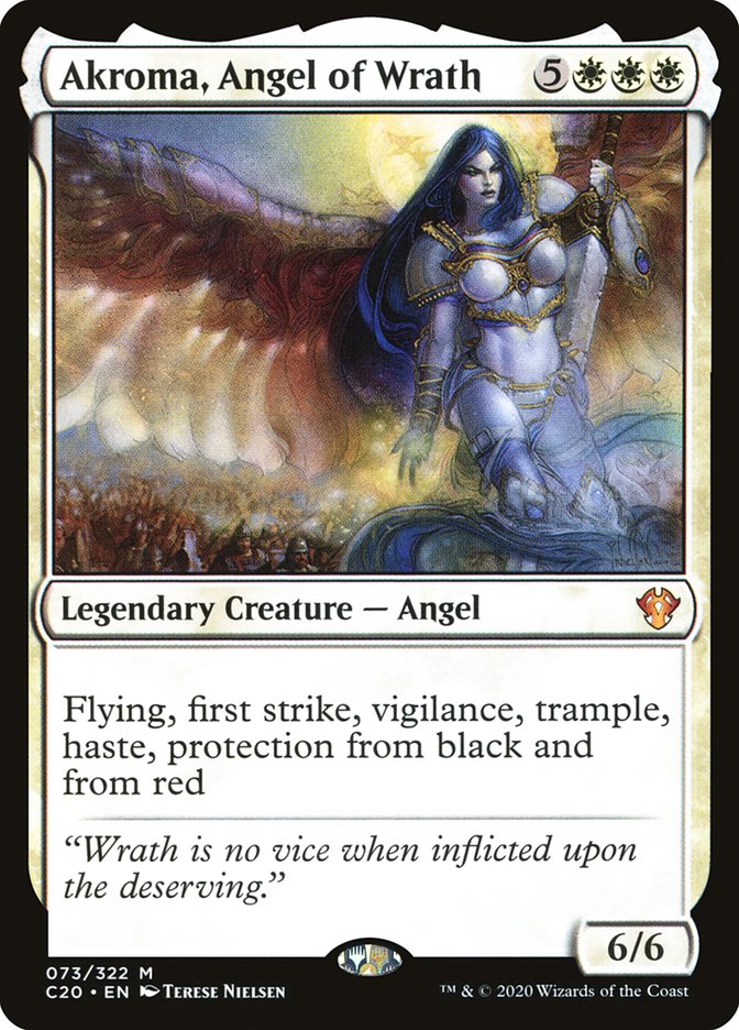 Akroma, Angel of Wrath [Commander 2020] | Pegasus Games WI