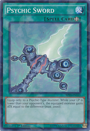 Psychic Sword (Shatterfoil) [BP03-EN163] Common | Pegasus Games WI