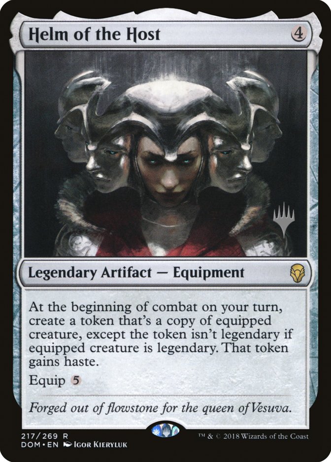 Helm of the Host (Promo Pack) [Dominaria Promos] | Pegasus Games WI