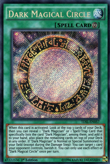 Dark Magical Circle [TDIL-EN057] Secret Rare | Pegasus Games WI