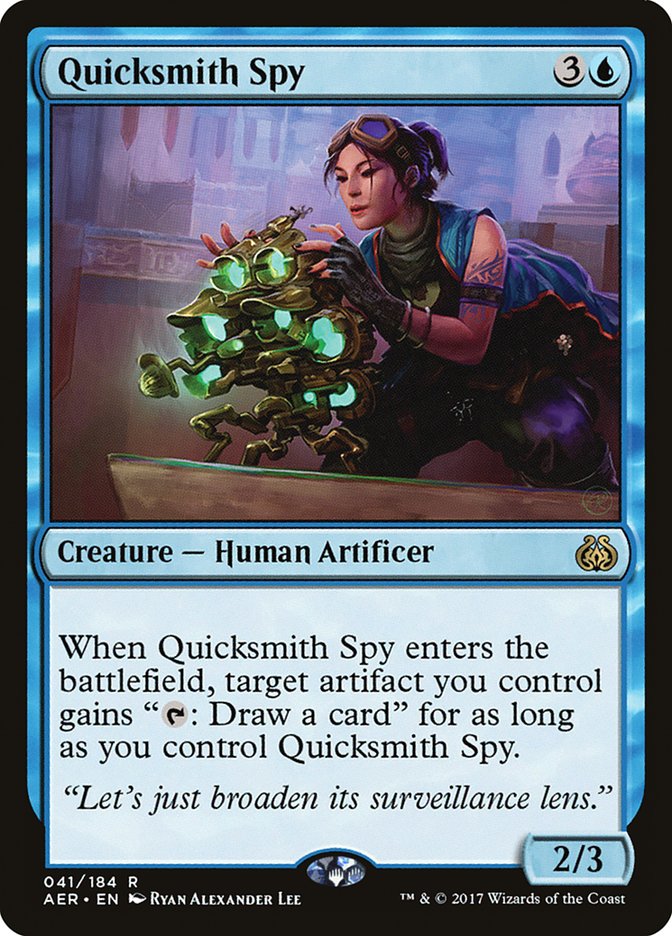 Quicksmith Spy [Aether Revolt] | Pegasus Games WI